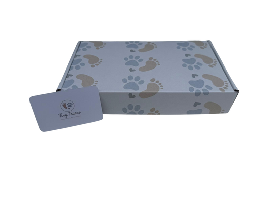 product doosje dicht en visitekaartje