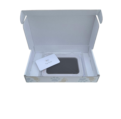 Foto van het product in doosje dat open is